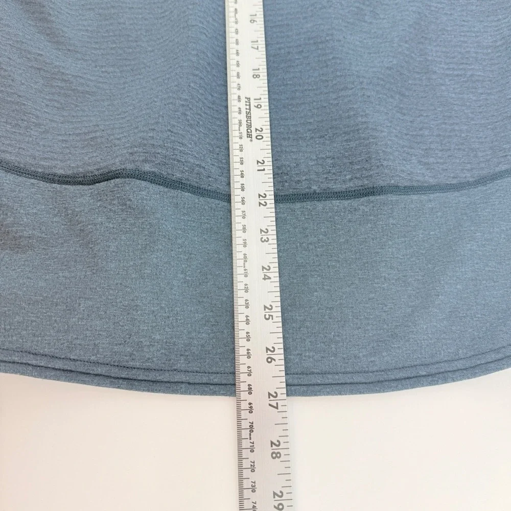 Patagonia R1 Polartec Power Grid Fleece Quarter Zip Pullover Mens Small Blue